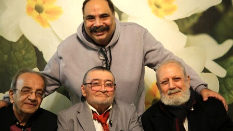 جشن تولد خاص رضا رویگری در آسایشگاه؛ بازیگران گرد هم آمدند تا قدردانی کنند