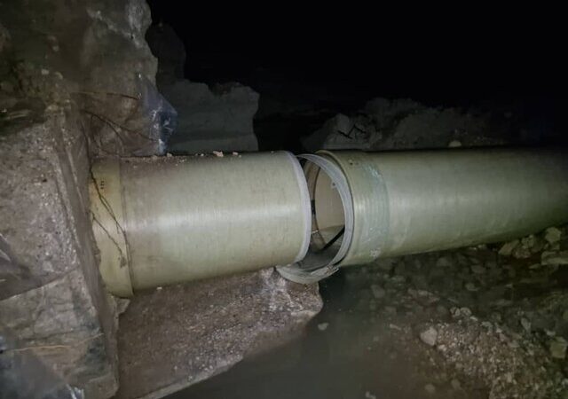 شکستگی دوباره خط انتقال آب سد سلمان فارسی؛ مناطق جنوب فارس در وضعیت بحرانی آب!