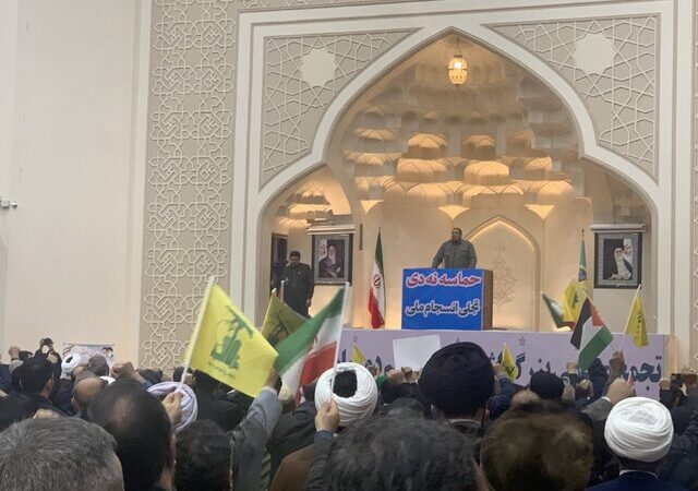 مراسم بزرگداشت سالروز حماسه ۹ دی در گرگان برگزار شد