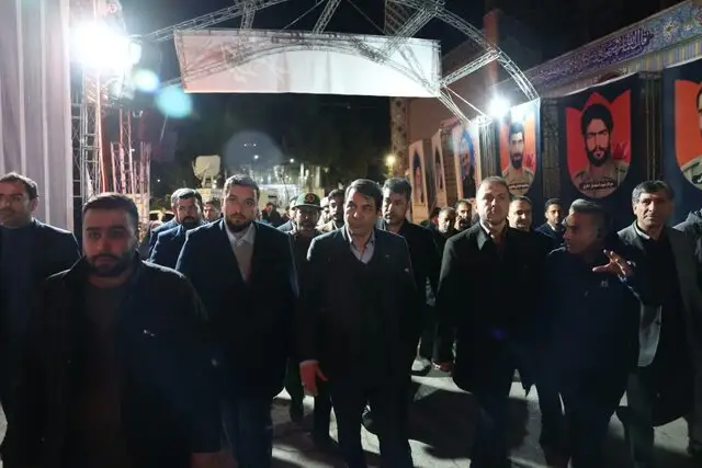 بازدید استاندار از موکب‌های مسیر گلزار شهدای کرمان در آستانه سالگرد شهادت سردار سلیمانی