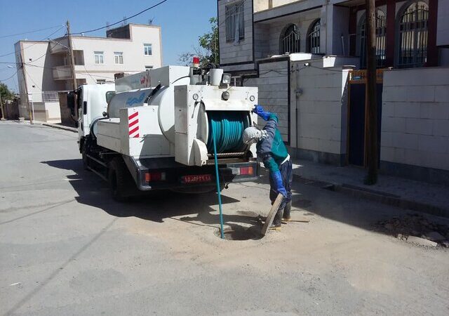 شست‌وشوی ۸۴۰ کیلومتر شبکه فاضلاب همدان