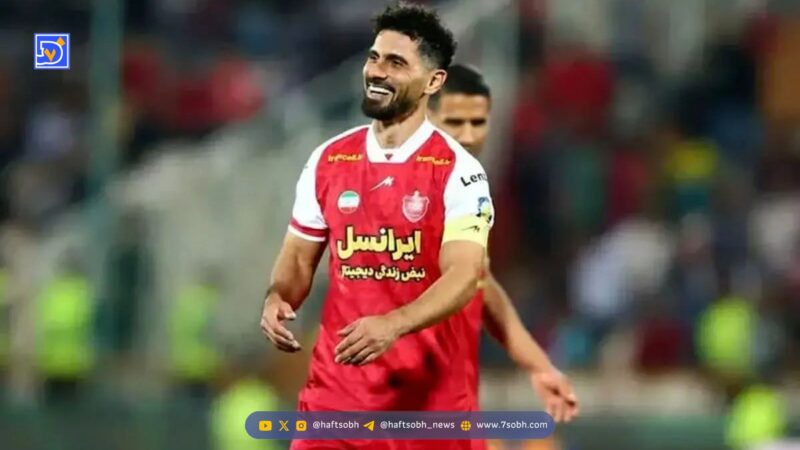 جشن عروسی باشکوه کاپیتان پرسپولیس با رقص ستارگان فوتبال در تالاری مجلل!