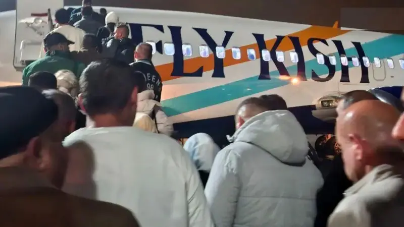 ترکیدگی لاستیک در آسمان تهران؛ پرواز فلای‌کیش به فرود اضطراری کشیده شد!