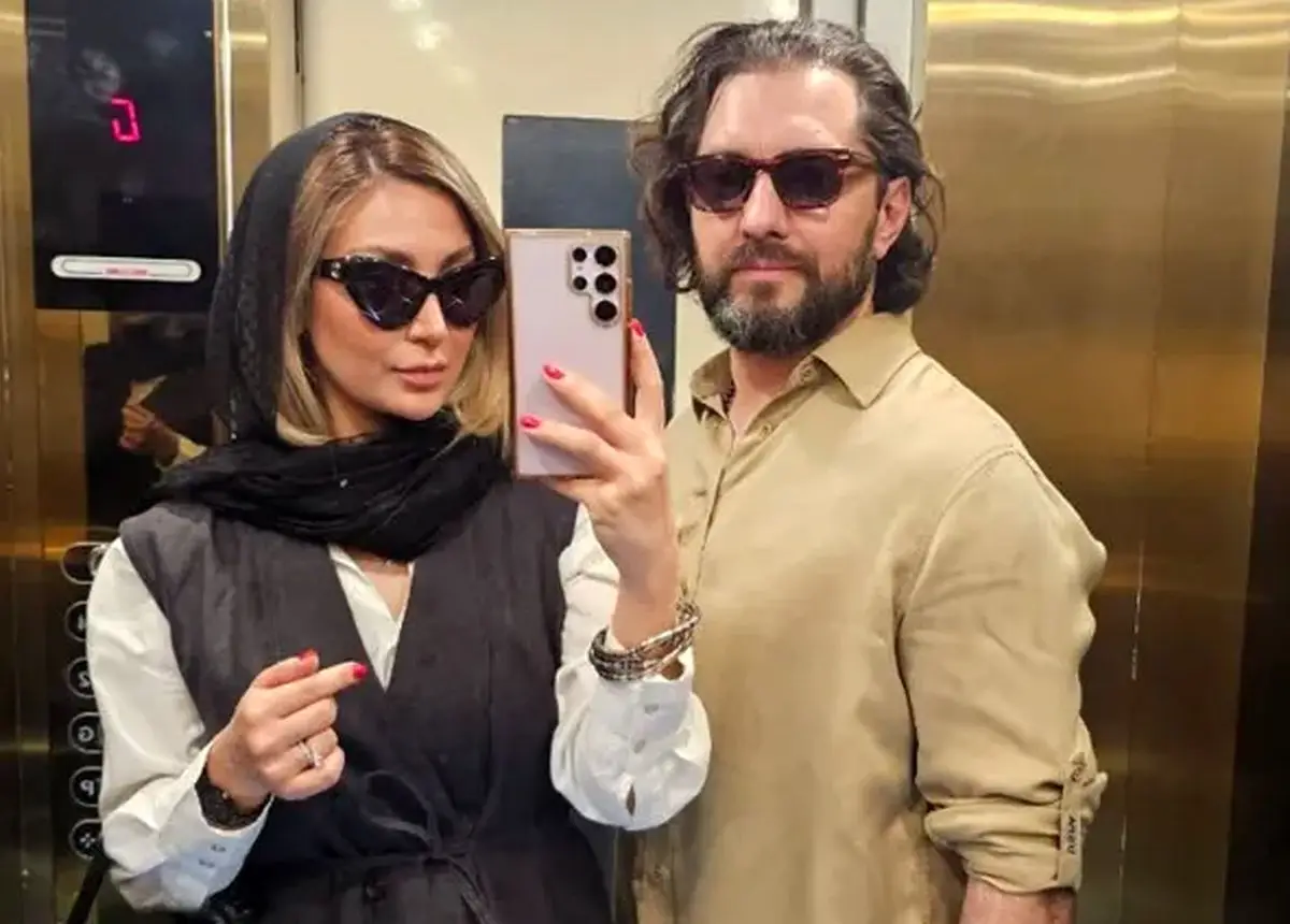 استایل یلدایی مینا مختاری، همسر بهرام رادان که همه را شگفت‌زده کرد!