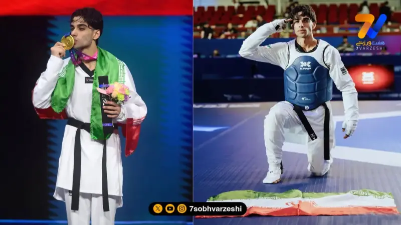 ‌ابوالفضل زندی امید اول تکواندو در المپیک ۲۰۲۸