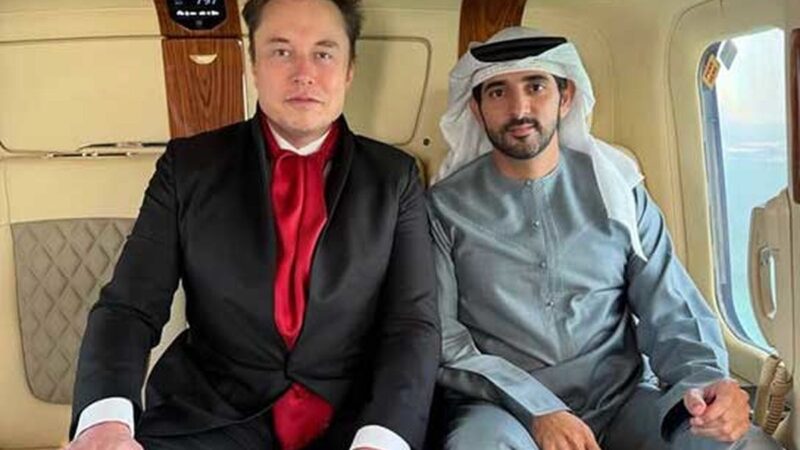 ولیعهد دبی در دیداری هیجان‌انگیز با ایلان ماسک؛ گفتگو درباره آینده فناوری و فضا!