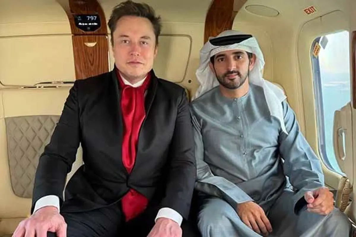 ولیعهد دبی در دیداری هیجان‌انگیز با ایلان ماسک؛ گفتگو درباره آینده فناوری و فضا!
