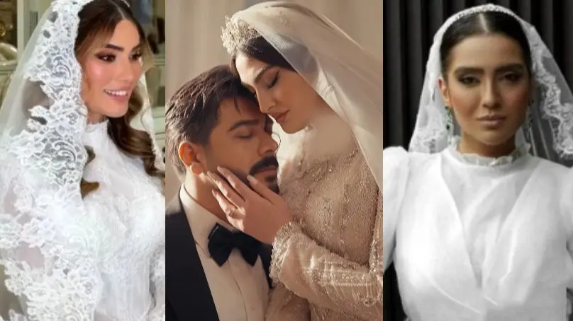 روانشناسی: شخصیت خانم بازیگران بر اساس لباس عروس هایشان/ مریم مومن تجملاتی ،  آرام جعفری رمانتیک،  متین ستوده مدرن و اروپایی  و مونا کرمی …