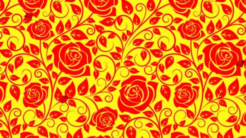 چالش دیدنی: می‌توانید ۳ کفشدوزک را در میان گل‌های رز فقط در ۶ ثانیه پیدا کنید؟