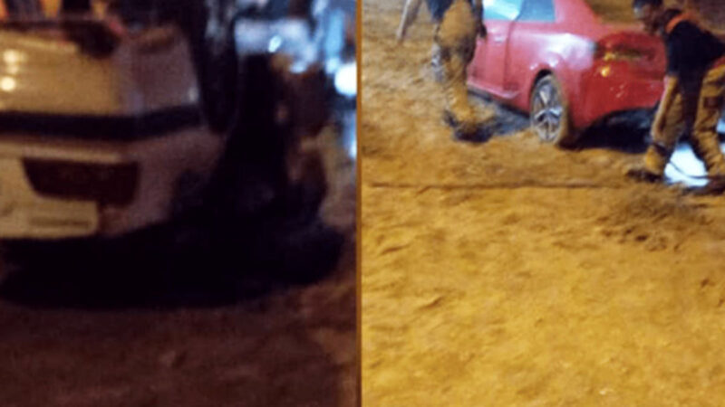 تصادف زنجیره‌ای سه خودرو در قشم؛ جاده پرتردد جزیره در شوک حادثه