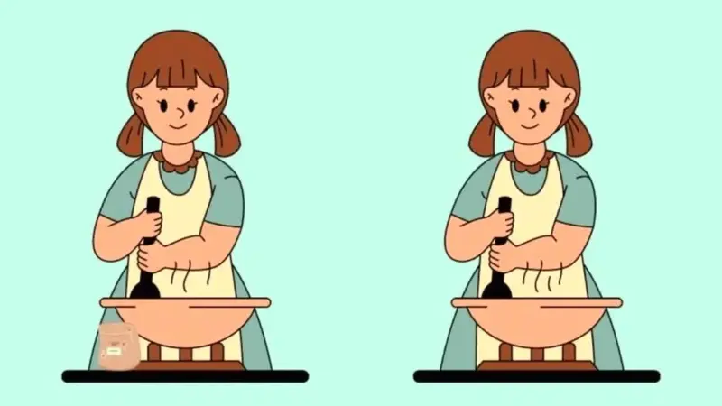 آیا چشمان شما قدرت تشخیص 3 تفاوت تصویر زن را در چند ثانیه دارد؟