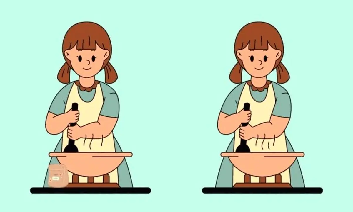 آیا چشمان شما قدرت تشخیص 3 تفاوت تصویر زن را در چند ثانیه دارد؟