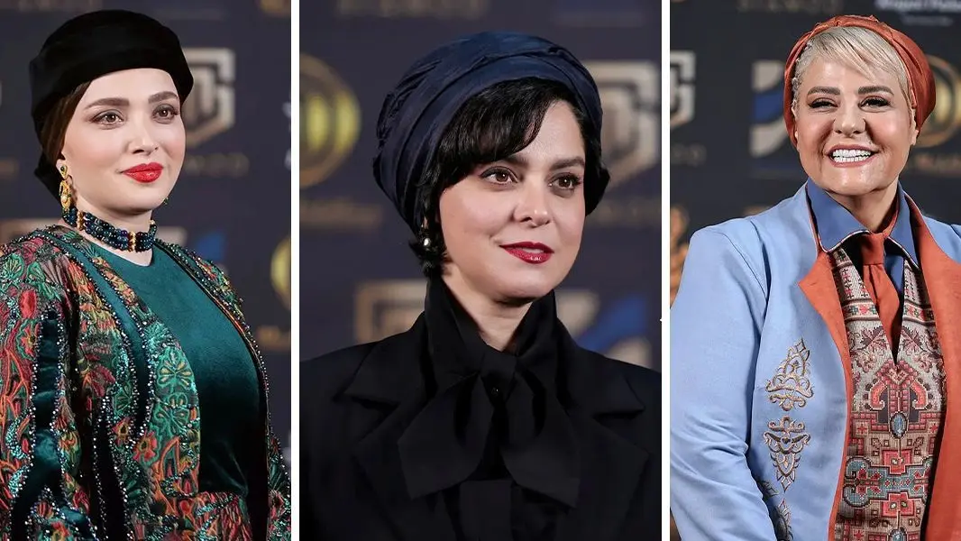 جشن حافظ ۱۴۰۴ با استایل‌های شگفت‌انگیز بازیگران زن؛ خداحافظی با شال و روسری سنتی!