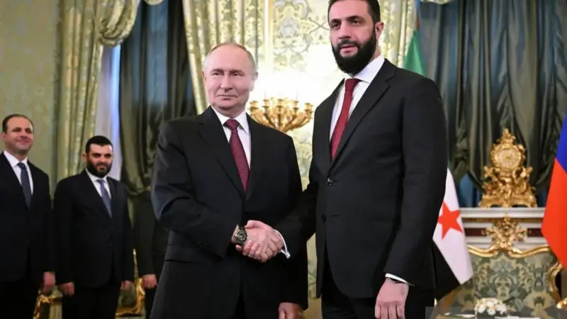 پوتین به مناسبت سالگرد سقوط بشار اسد به جولانی پیام تبریک فرستاد؛ واکنش‌ها چه بود؟