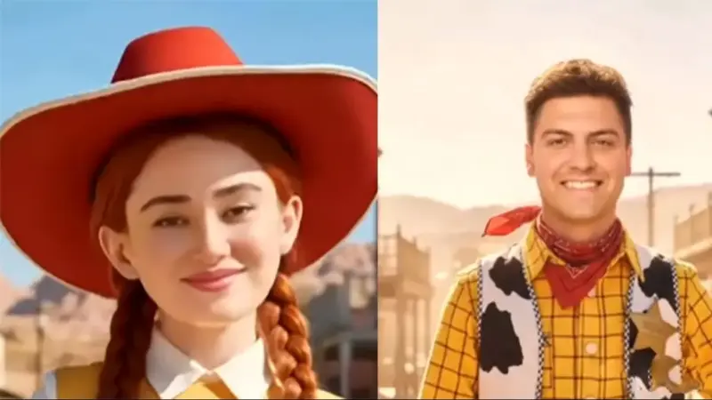 بازیگران ایرانی در نقش‌های شگفت‌انگیز «داستان اسباب‌بازی»؛ وقتی هوش مصنوعی خاطرات کودکی را زنده کرد!