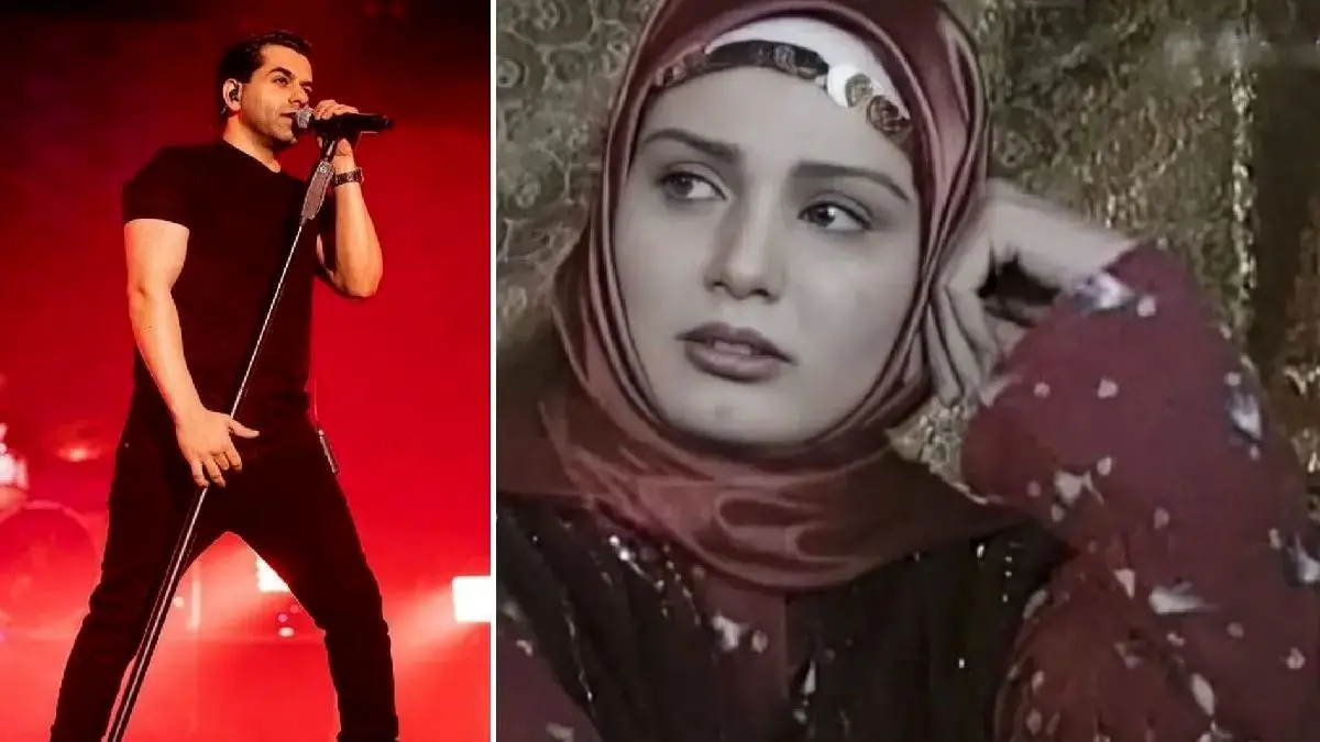 فیلم آوازخوانی باشکوه رضا بهرام/ دوباره آسمان دیل پر ابو پس از باران رو خوند سال پر ولوله شد