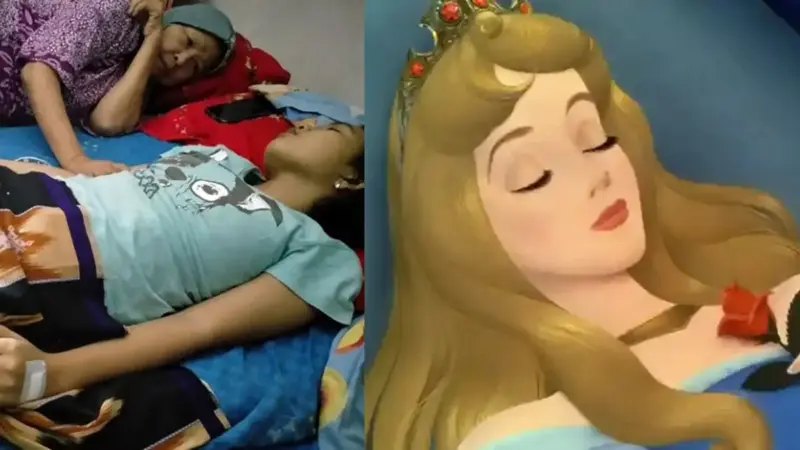 دختر 17 ساله اندونزیایی که 13 روز متوالی خوابید؛ زیبای خفته واقعی دنیا!