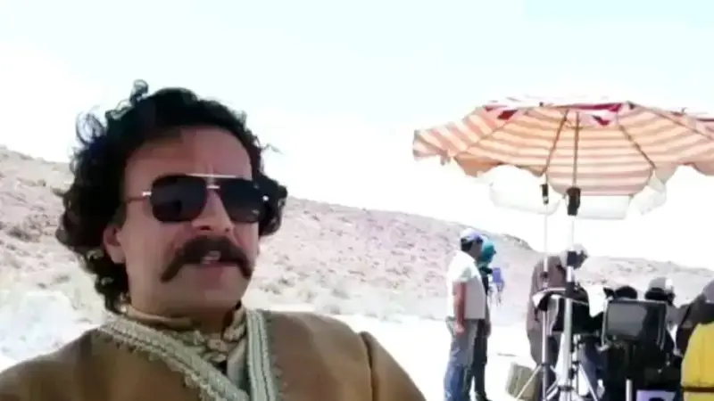 فیلم/ ویدئوی دیده نشده از حسام منظور در پشت صحنه سریال بانوی عمارت و پیش بینی جالب او از آینده سریال / وقتی کارت درست باشه از نتیجه مطمئنی …