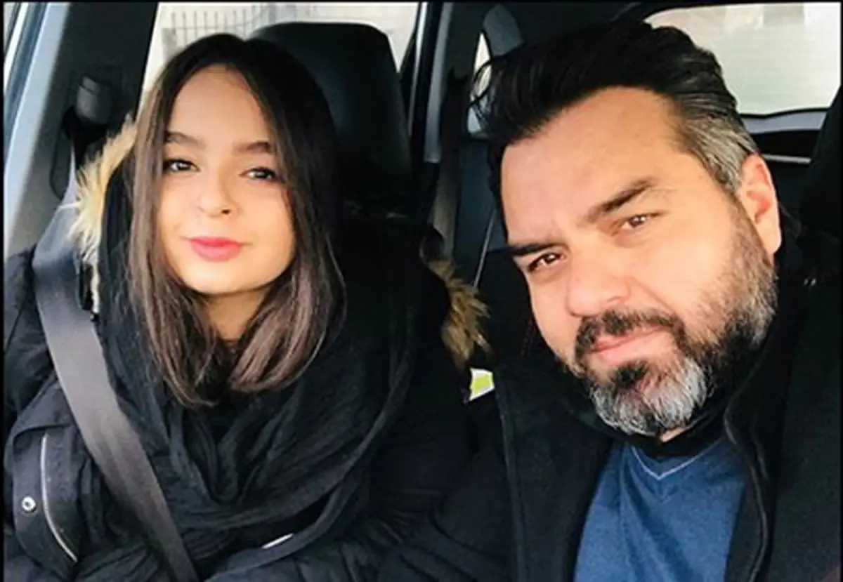 شبیه‌ترین پدر و دختر به هم؛ رازهای عاشقانه شهرام قائدی با دخترش که همه را شگفت‌زده کرد!