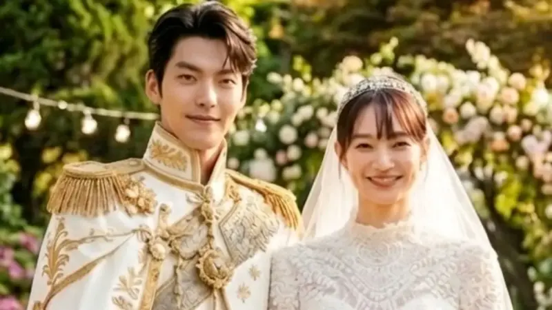 اولین تصاویر عروسی شین مین‌آ و کیم ووبین؛ جشن صمیمی با لباس‌های ساده که همه را شگفت‌زده کرد!