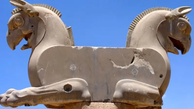 لحظه تاریخی کشف و بیرون کشیدن «همای پارسی»