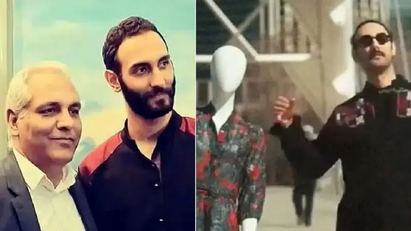 رقص جنجالی پسر مهران مدیری کنار مانکن در خیابان بندری؛ واکنش‌ها چه بود؟