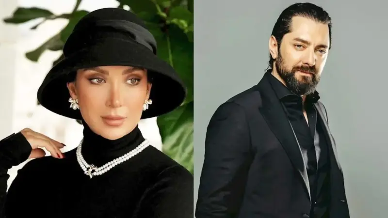 رونمایی از سلیقه خاص مینا مختاری در چیدمان یلدایی کافه بهرام رادان!/چقدر خوش سلیقه!