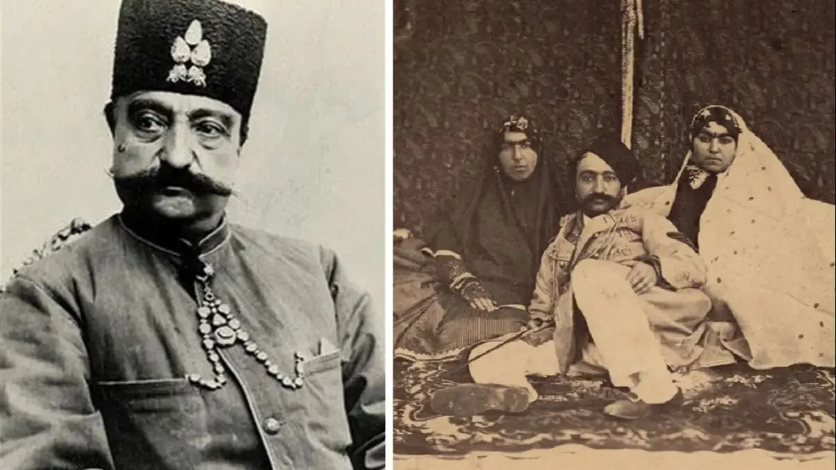 شکایت جالب ناصرالدین شاه قاجار از حرمسرا: «خانم‌ها سر آدم می‌ریزند» - وب‌گردی