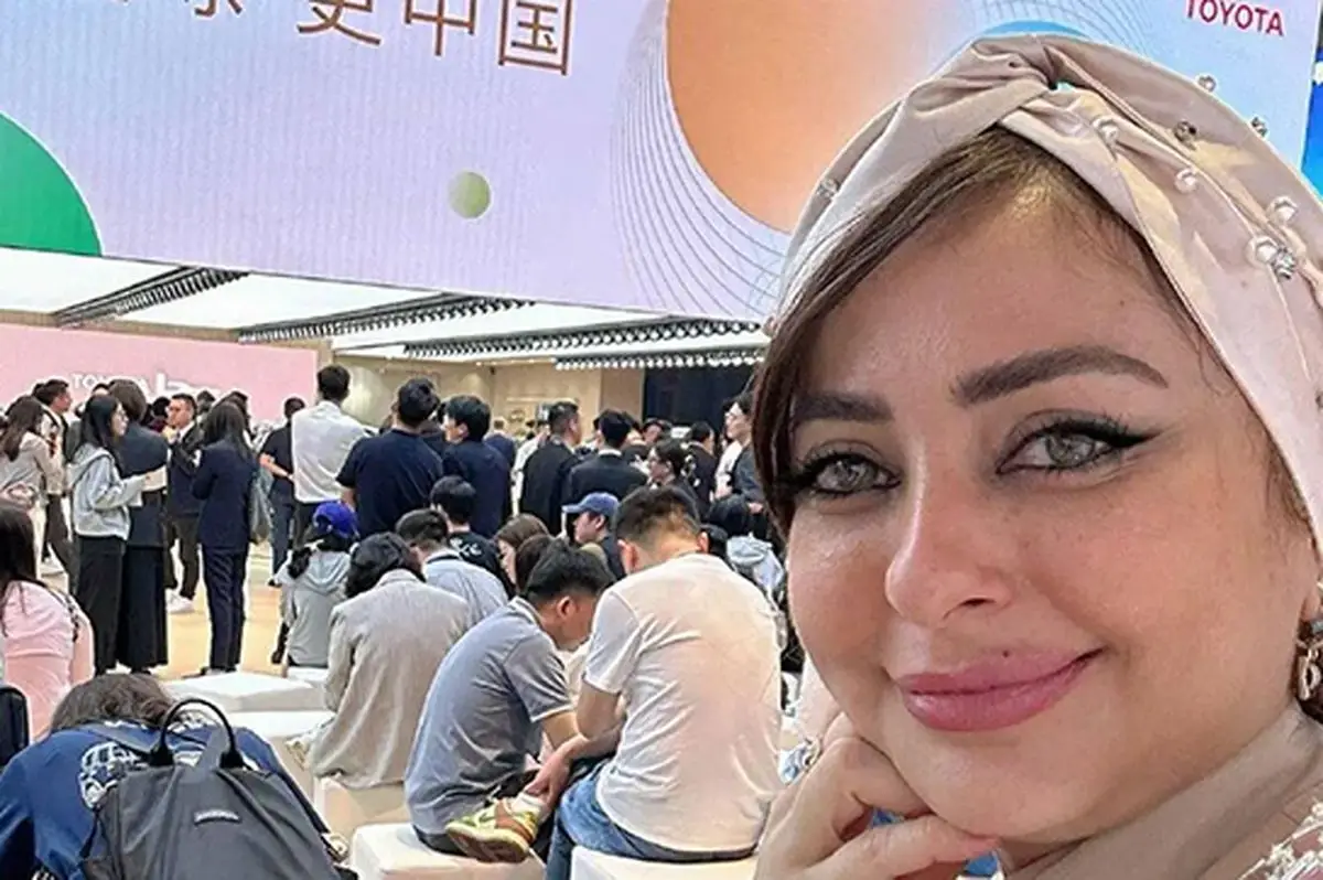 نفیسه روشن در قلب شانگهای؛ استایلی که همه را شگفت‌زده کرد!