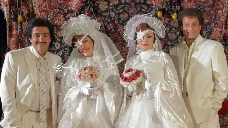 ویدئوی جذاب عروسی مهران غفوریان و حسین یاری در دهه ۷۰ که همه را شگفت‌زده کرد!