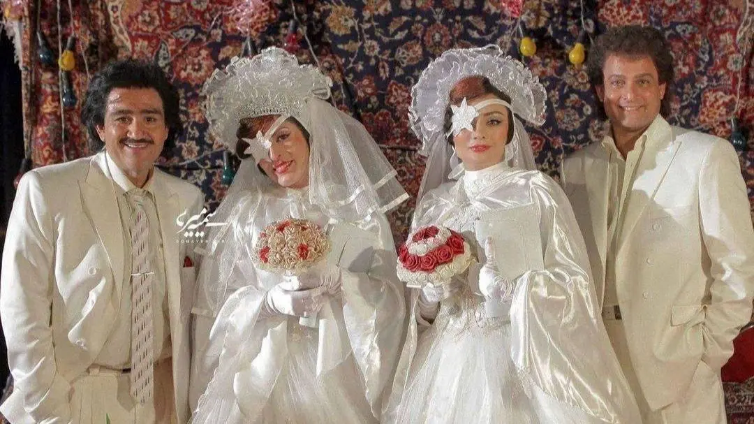 ویدئوی جذاب عروسی مهران غفوریان و حسین یاری در دهه ۷۰ که همه را شگفت‌زده کرد!