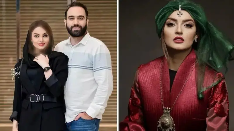 استایل اروپایی نیلوفر پارسا در شب یلدا
