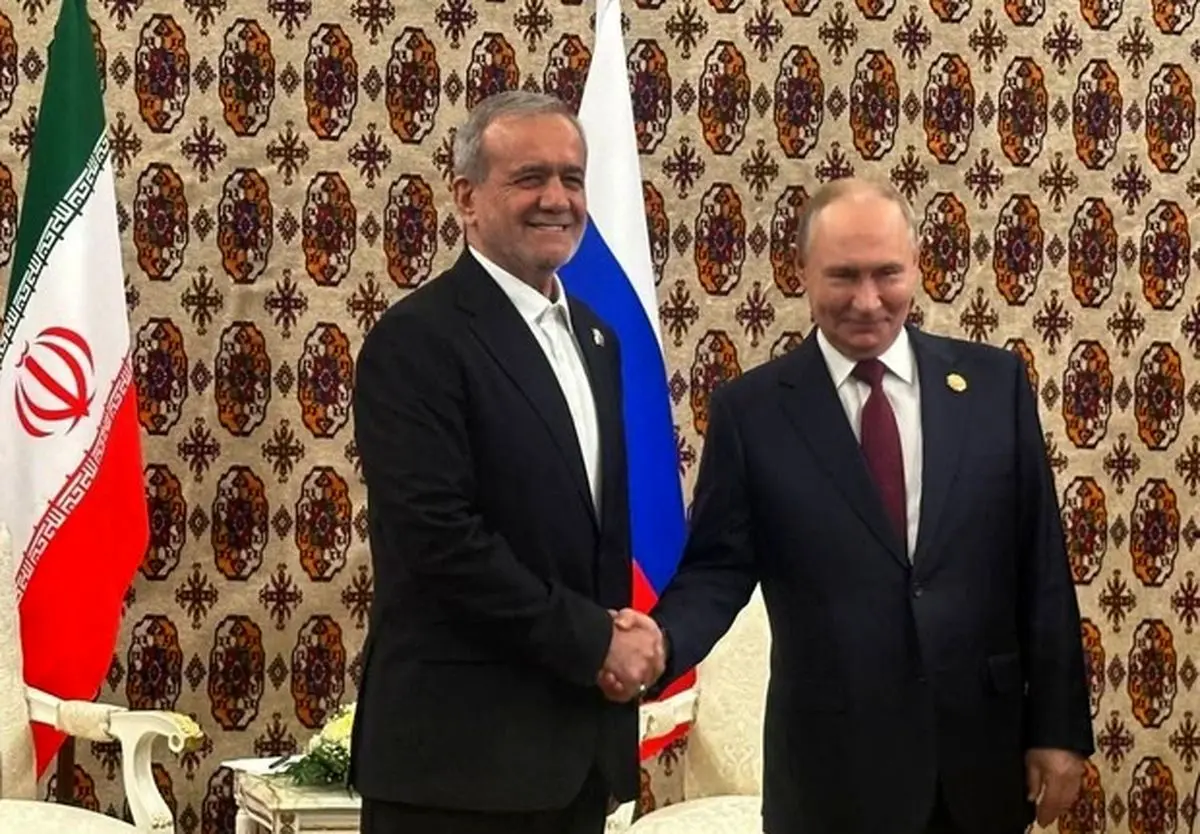 پوتین با پیام ویژه سلام گرم خود را به رهبر ایران رساند؛ واکنش پزشکیان چه بود؟