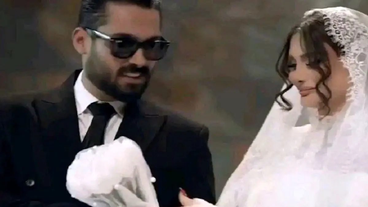 فیلم /  ژینا کلانتری با آهنگ شادمهر از کلیپ عروسیش رونمایی کرد / عشق نافرجامی که هوز فریاد می زند