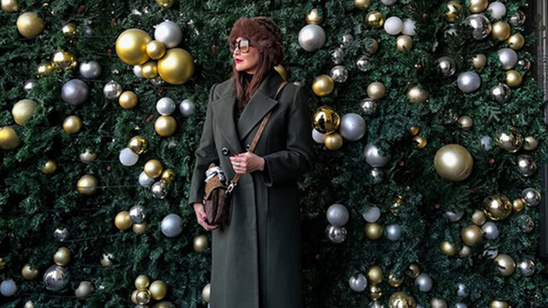 مریم معصومی با استایل کریسمسی؛ لباسی که همه را شگفت‌زده کرد!