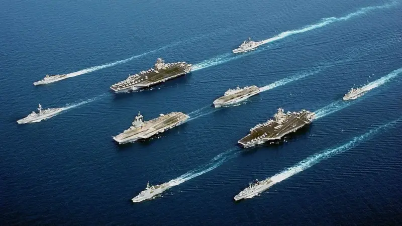 جنگ سرد دریایی ترکیه و فرانسه؛ ناوهواپیمابر اردوغان رقیب هسته‌ای مکرون را به چالش می‌کشد!