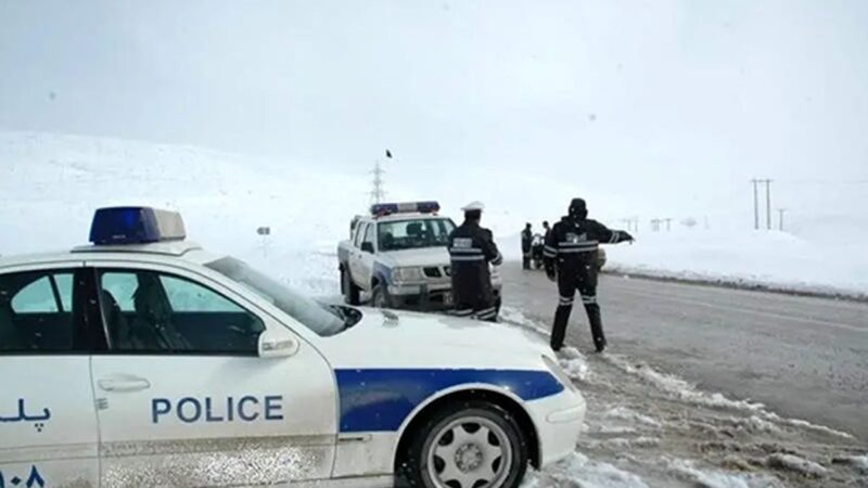 پلیس هشدار داد: این خودروها در طرح زمستانی به‌خاطر نبود زنجیر چرخ توقیف می‌شوند!