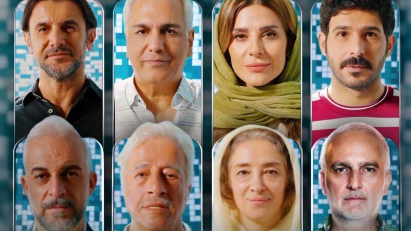 لحظه‌ای خاص از امین حیایی و علیرضا خمسه در پشت صحنه فیلم جدید سروش صحت