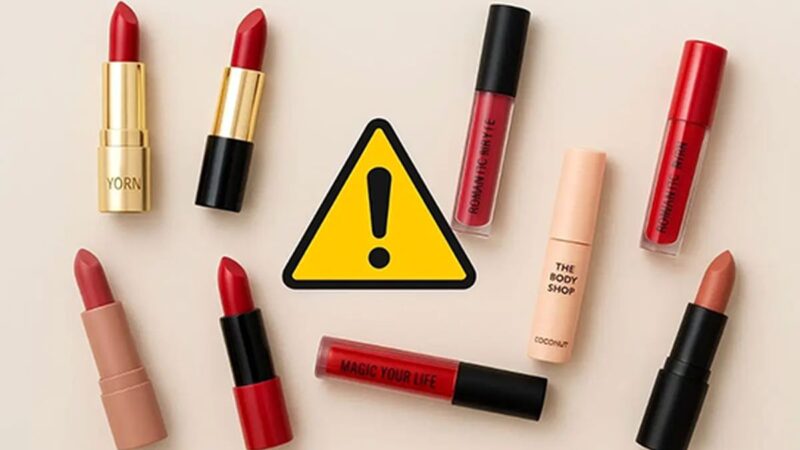 فهرست تکان‌دهنده رژلب‌های بدون مجوز؛ خطرات پنهان برای سلامت پوست شما!