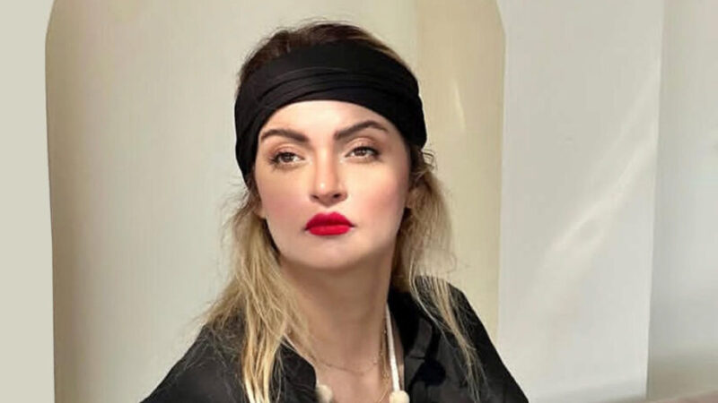 نیلوفر پارسا با استایل تمام مشکی در «آوای باران» همه را شوکه کرد!