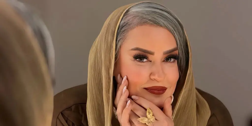 استایل قرمز و سبز نعیمه نظام‌دوست در شب یلدا که همه را شگفت‌زده کرد!