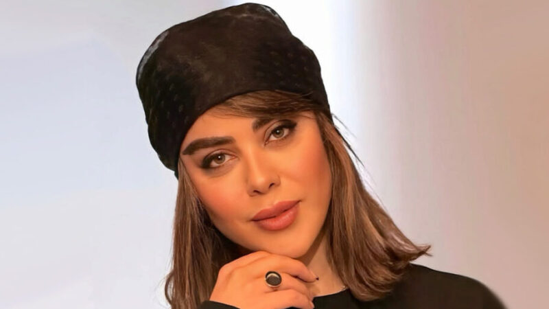 الهام اخوان با پیراهن خالخالی در پشت‌صحنه «جشن» همه را شگفت‌زده کرد!