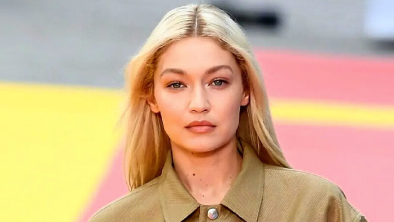 عکسی نادر از جی‌جی حدید در کودکی که راز خوش‌پوشی او را فاش می‌کند!