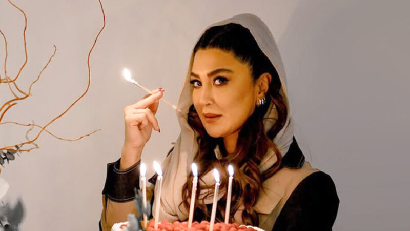 مریم معصومی در پاییز با استایلی تمام‌مشکی و جذاب، چشم‌ها را خیره کرد!