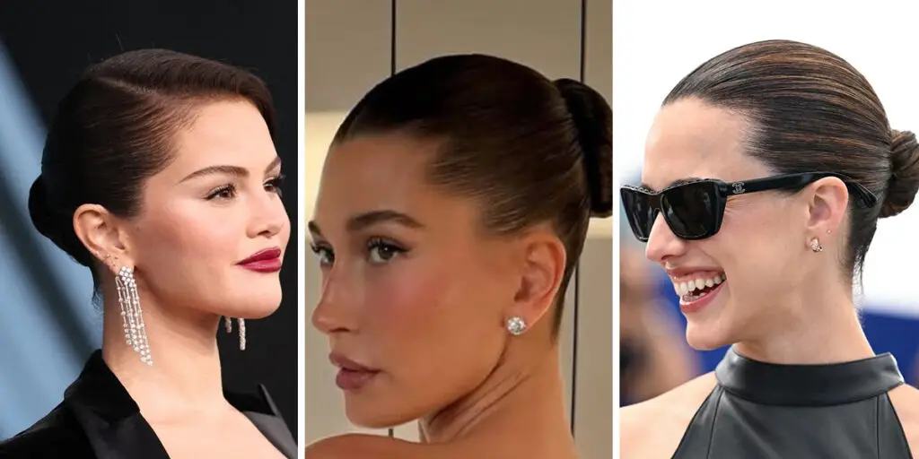 بازگشت شگفت‌انگیز مدل موهای خیس و براق؛ ستارگان فرش قرمز را به تسخیر خود درآوردند!