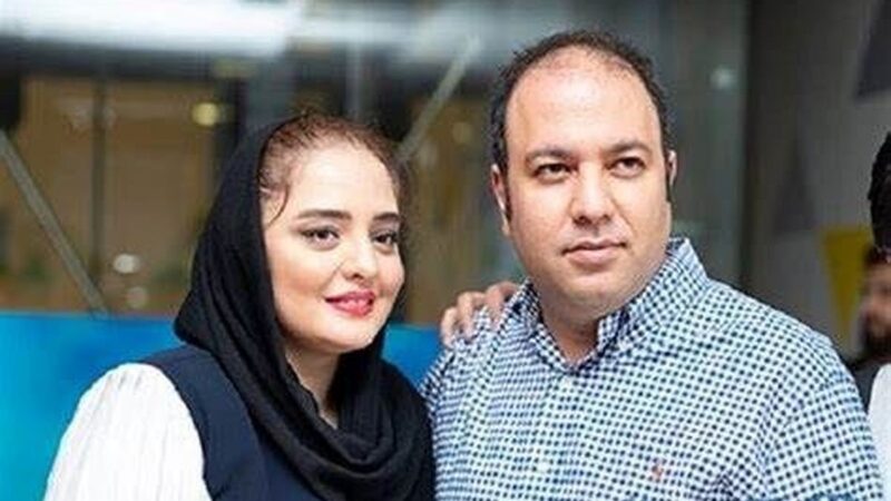 لحظه نادر دیدار زوج‌های سرشناس سینمای ایران در پشت صحنه نمایش «باران اسیدی»