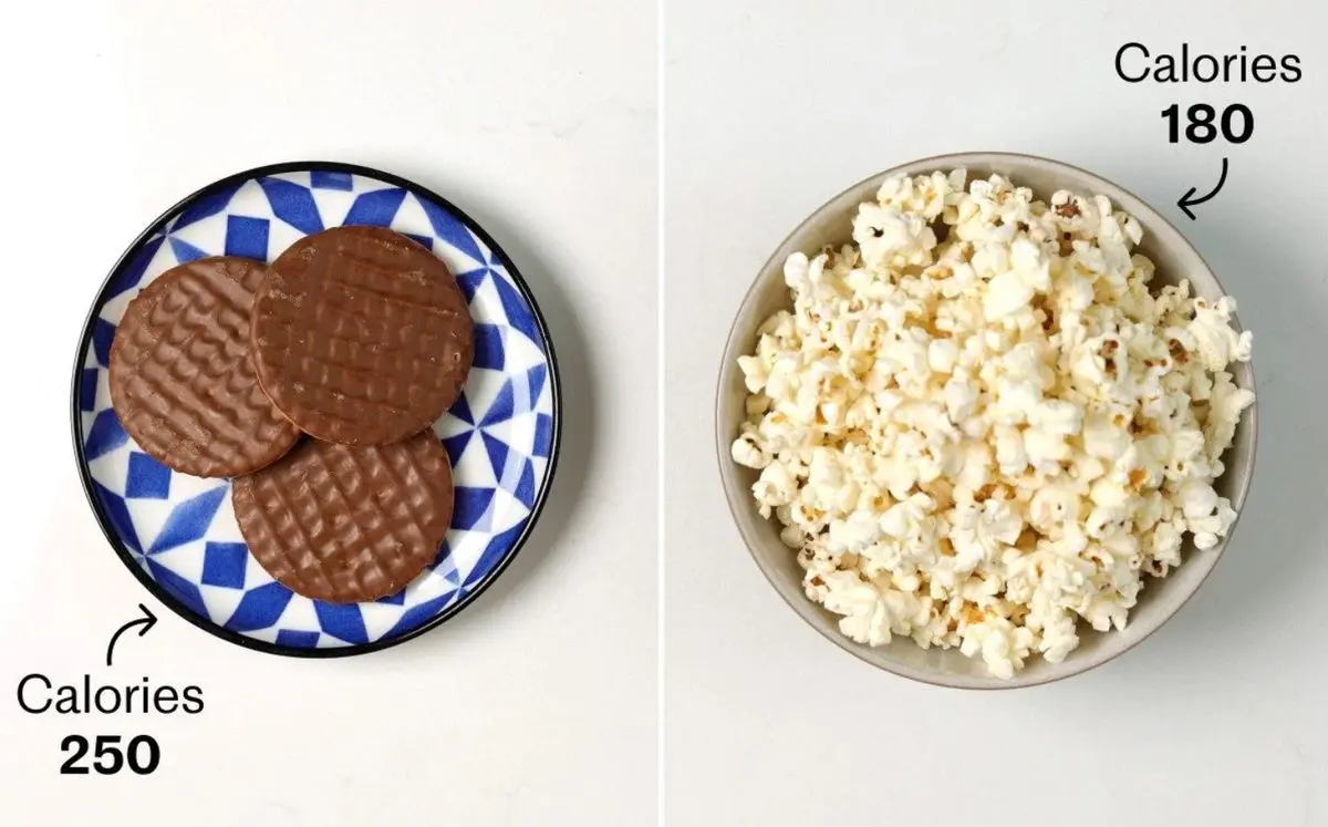 چگونه بیشتر غذا بخوریم و وزن کم کنیم؟