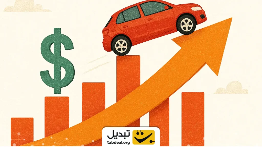 قیمت خودرو از دلار پیشی گرفت؛ افزایش حیرت‌انگیز ۱۸۰۰ درصدی در بازار خودروهای داخلی