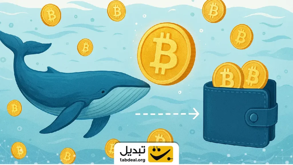 حرکت میلیاردی نهنگ‌های بیت‌کوین در ۲۰۲۵؛ نشانه تغییرات بزرگ در بازار رمزارزها؟