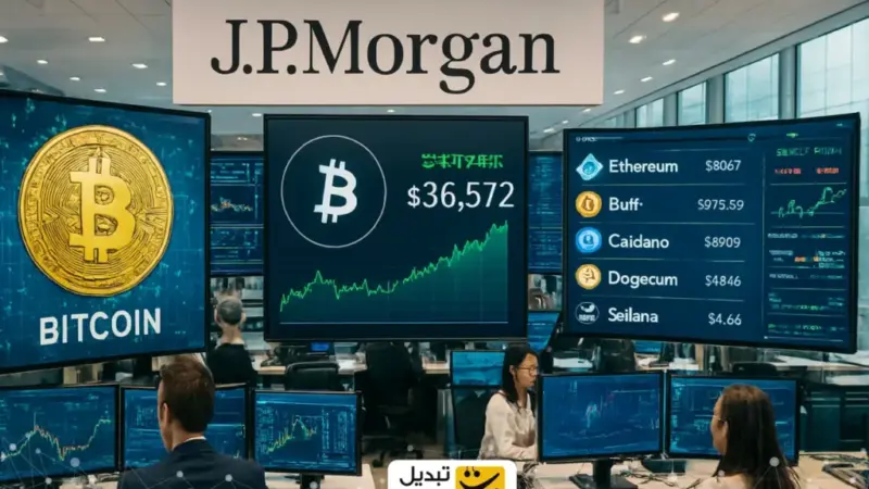 جی‌پی‌مورگان غول ۴ تریلیون دلاری وارد دنیای کریپتو شد؟
